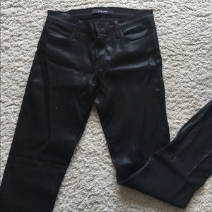 Jbrand Black shine jeans